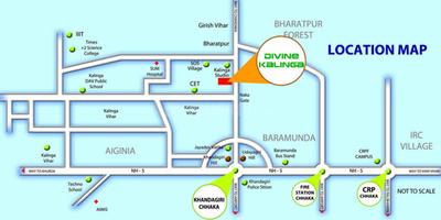 Project Image of 1825.0 - 2035.0 Sq.ft 3 BHK Apartment for buy in Divine Kalinga