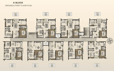 Project Image of 1119.0 - 2162.0 Sq.ft 2 BHK Apartment for buy in Aakriti Miro