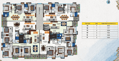 Project Image of 777.0 - 1610.0 Sq.ft 1 BHK Apartment for buy in Crown Estrella