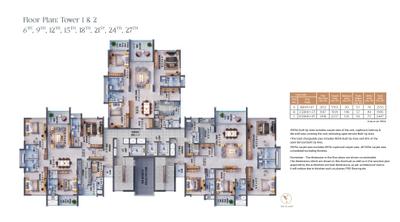 Project Image of 1739.34 - 2458.0 Sq.ft 3.5 BHK Apartment for buy in Niyasa