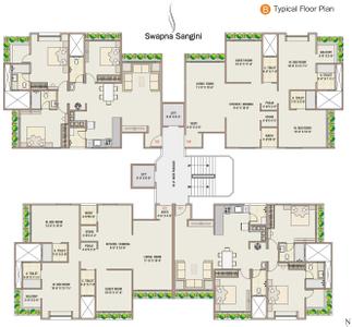 Project Image of 0.0 - 1873.0 Sq.ft 3 BHK Apartment for buy in Sangini Sangini Swapna