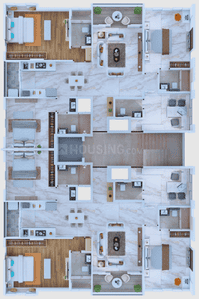 Project Image of 1033.34 - 1065.63 Sq.ft 4 BHK Apartment for buy in Shubharambh Velvet Vista