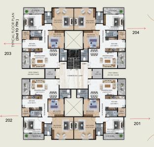 Project Image of 0.0 - 1615.0 Sq.ft 3 BHK Apartment for buy in Shreyas Insigina