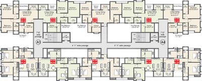 Project Image of 221.0 - 581.0 Sq.ft 1 BHK Apartment for buy in Namrata Weekender Birds View
