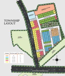 Project Image of 0.0 - 1132.0 Sq.ft Residential Plot Plot for buy in Rajdarbar Spaces