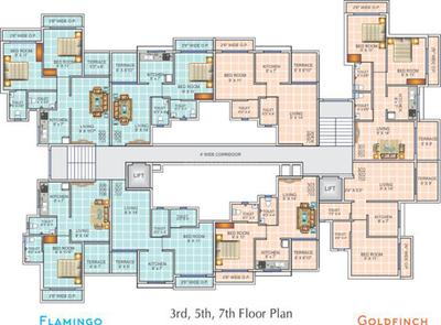 Project Image of 0.0 - 333.79 Sq.ft 1 BHK Apartment for buy in Motiram Puram