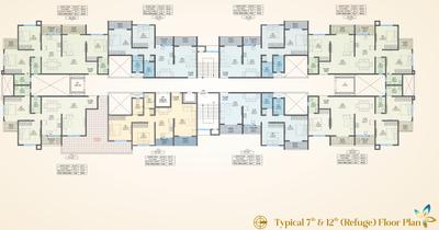 Project Image of 736.0 - 1079.84 Sq.ft 2 BHK Apartment for buy in Croissance RA Urbania