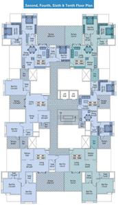 Project Image of 974.0 - 1572.0 Sq.ft 2 BHK Apartment for buy in Karan Tej Arista