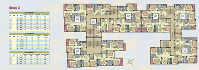 Project Image of 432.0 - 938.0 Sq.ft 2 BHK Apartment for buy in GM Meena Orchid