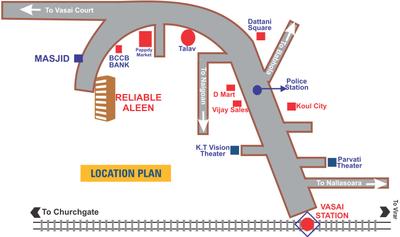 Project Image of 287.0 - 558.0 Sq.ft 1 BHK Apartment for buy in Reliable Aleen A B C Wing
