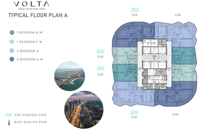 Project Image of 0.0 - 1011.0 Sq.ft 1 BHK Apartment for buy in Damac Volta
