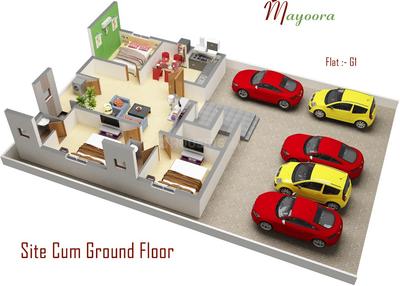 Project Image of 1206.0 - 1291.0 Sq.ft 3 BHK Apartment for buy in Si Homes Mayoora
