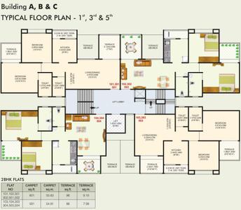 Project Image of 533.0 - 547.0 Sq.ft 2 BHK Apartment for buy in Krisala Adora Phase 1