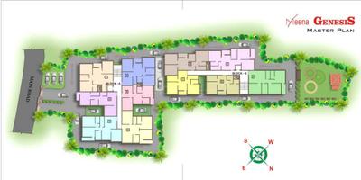 Project Image of 894.0 - 1223.0 Sq.ft 2 BHK Apartment for buy in GPS Meena Genesis