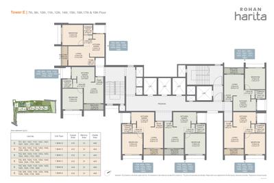 Project Image of 714.0 - 1740.0 Sq.ft 2 BHK Apartment for buy in Rohan Harita Phase 1