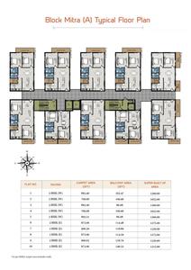 Project Image of 1055.0 - 1865.0 Sq.ft 2 BHK Apartment for buy in 4 Blocks