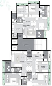 Project Image of 913.96 - 1161.96 Sq.ft 3 BHK Apartment for buy in Shreeji Two