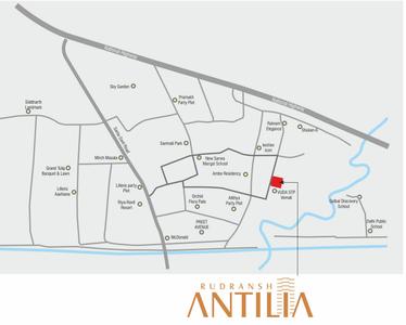 Project Image of 664.0 - 892.0 Sq.ft 2 BHK Apartment for buy in Rudransh Antilia