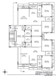 Project Image of 522.05 - 832.16 Sq.ft 2 BHK Apartment for buy in Vincy Tower