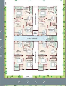 Project Image of 0.0 - 1075.0 Sq.ft 2 BHK Apartment for buy in AV Madhava Residency