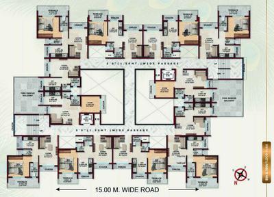Project Image of 423.0 - 725.0 Sq.ft 1 RK Apartment for buy in Krsnaas Krishna Residency