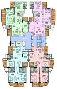 Project Image of 1185.0 - 1785.0 Sq.ft 2 BHK Apartment for buy in Hinduja Lake Front Estate