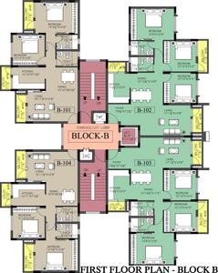 Project Image of 1095.0 - 1575.0 Sq.ft 2 BHK Apartment for buy in Mittal Pride