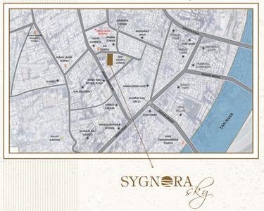 Project Image of 1070.47 - 1141.94 Sq.ft 3 BHK Apartment for buy in Swastik Sygnora Sky