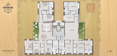 Project Image of 1800.0 - 4550.0 Sq.ft 4 BHK Apartment for buy in  Gods Gift