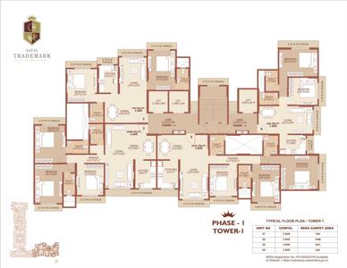 Project Image of 635.0 - 3469.0 Sq.ft 2 BHK Apartment for buy in Safal Trademark