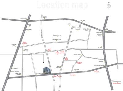 Project Image of 2163 Sq.ft 3 BHK Apartment / Flat for sale in Prahlad Nagar for Rs. 23000000