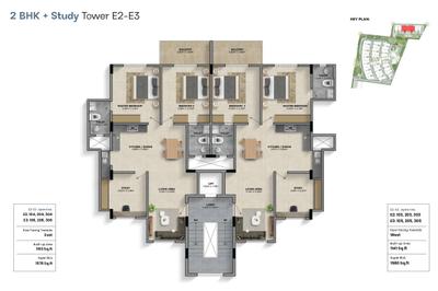 Project Image of 1578.0 - 3680.0 Sq.ft 2 BHK Apartment for buy in Saipoorna Ramara