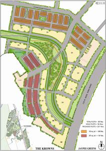 Jaypee Krowns Images for Site Plan of Jaypee Krowns 1