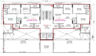 Project Image of 2070 Sq.ft 3 BHK Apartment / Flat for sale in Vastral for Rs. 6600000