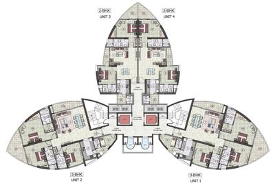 Project Image of 1134.0 - 2906.0 Sq.ft 2 BHK Apartment for buy in Jaypee Tiara Tower