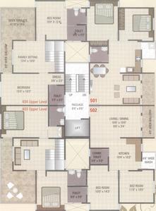 Project Image of 1100.0 - 1954.0 Sq.ft 2 BHK Apartment for buy in Yogi Shree Akshar Residency