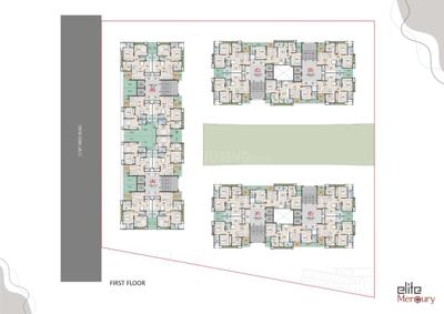 Project Image of 613.33 - 726.67 Sq.ft 2 BHK Apartment for buy in Earth Elite Mercury