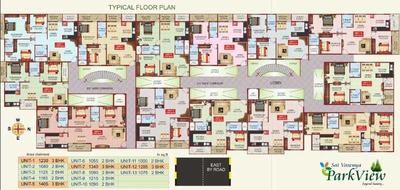 Project Image of 880.0 - 1120.0 Sq.ft 2 BHK Apartment for buy in Sai Varenya Parkview