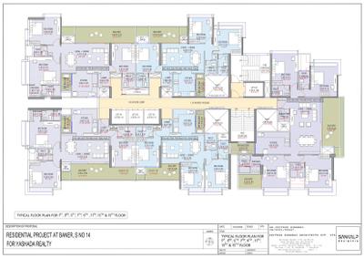 Project Image of 1136.0 - 1900.0 Sq.ft 3 BHK Apartment for buy in Yashada Jubilee Hills