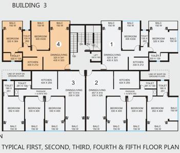 Project Image of 1130.0 - 1819.0 Sq.ft 2 BHK Apartment for buy in Models Avalon