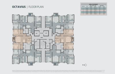 Project Image of 708.0 - 1056.0 Sq.ft 2 BHK Apartment for buy in Hiranandani Octavius