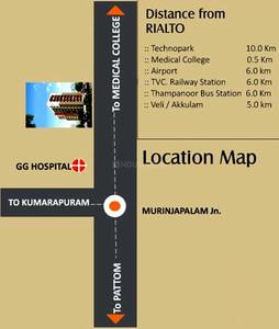 Project Image of 0.0 - 1435.0 Sq.ft 3 BHK Apartment for buy in Nikunjam Rialto