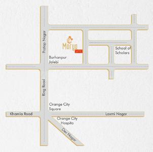 Nirman Morya Location Plan 1