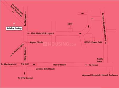 Project Image of 1685.0 - 1770.0 Sq.ft 3 BHK Apartment for buy in Sobha Daisy