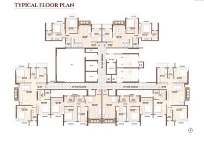 Project Image of 1030 Sq.ft 2 BHK Apartment / Flat for sale in Kalyan West for Rs. 8600000