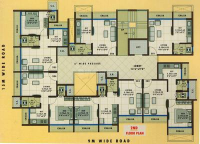 Project Image of 139.72 - 309.46 Sq.ft 1 RK Apartment for buy in Ashiana Pratik Heritage