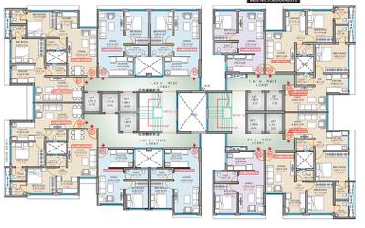 Project Image of 320.0 - 385.0 Sq.ft 1 BHK Apartment for buy in Shraddha Palladium