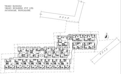Project Image of 1189.0 - 1795.0 Sq.ft 2 BHK Apartment for buy in Vmaks Rangoli