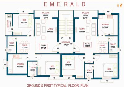 Project Image of 688.0 - 1068.0 Sq.ft 1 BHK Apartment for buy in Right Four Stone