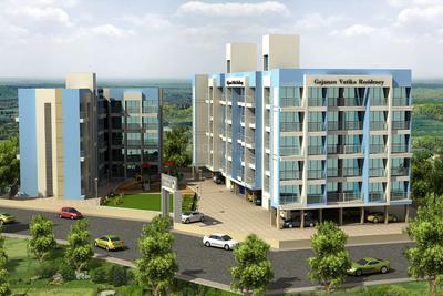Project Image of 331.0 - 354.0 Sq.ft 1 BHK Apartment for buy in Wonder Gajanan Vatika Residency